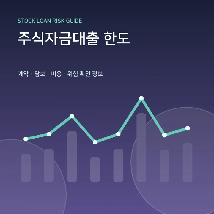 주식자금대출 한도
