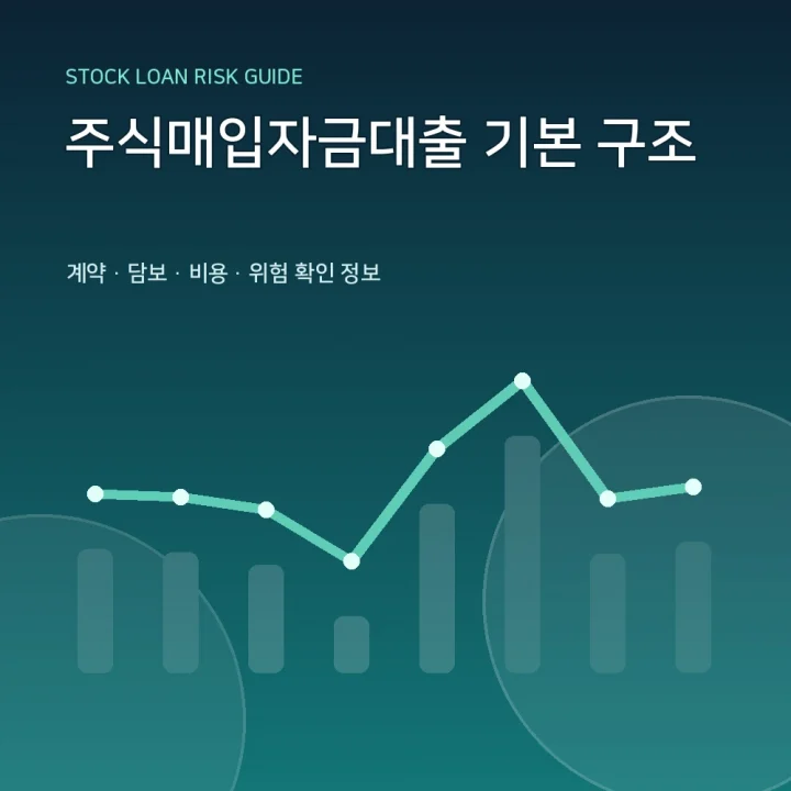 주식매입자금대출 기본 구조