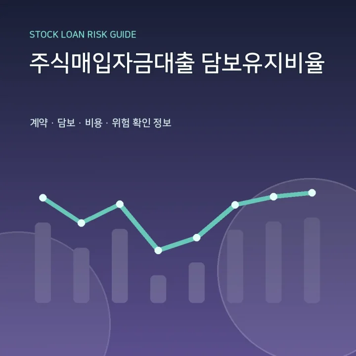 주식매입자금대출 담보유지비율
