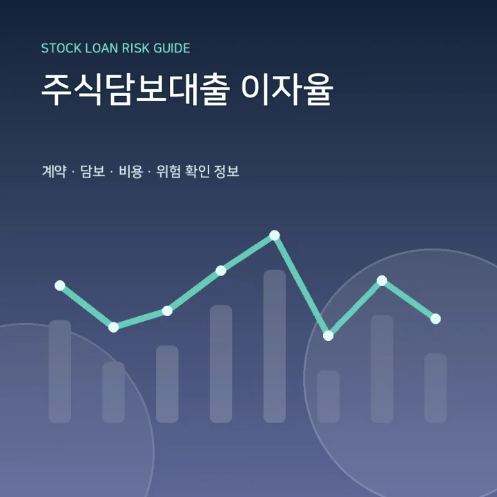 주식담보대출 이자율