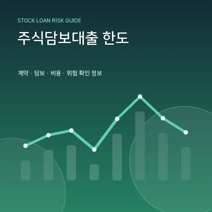 주식담보대출 한도