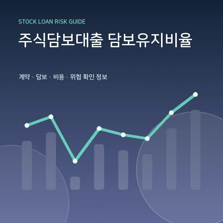 주식담보대출 담보유지비율