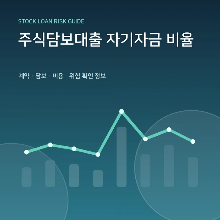 주식담보대출 자기자금 비율