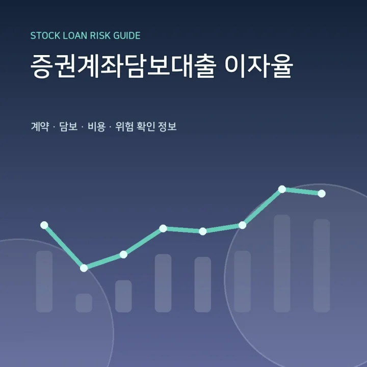 증권계좌담보대출 이자율