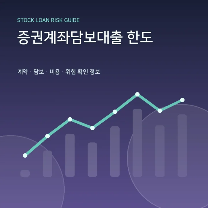증권계좌담보대출 한도