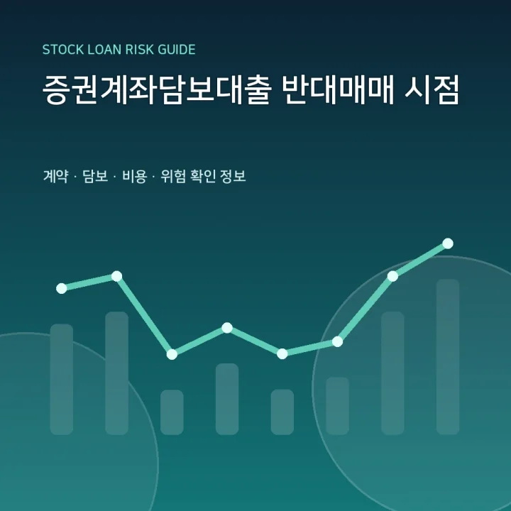 증권계좌담보대출 반대매매 시점