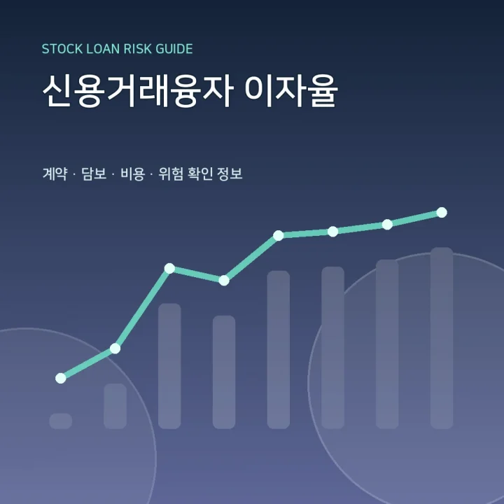 신용거래융자 이자율