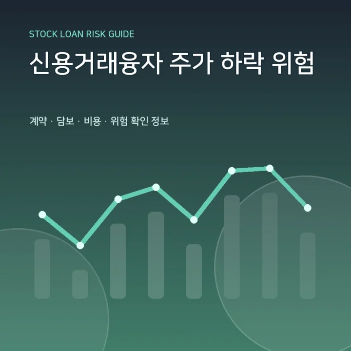 신용거래융자 주가 하락 위험
