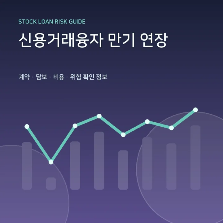 신용거래융자 만기 연장