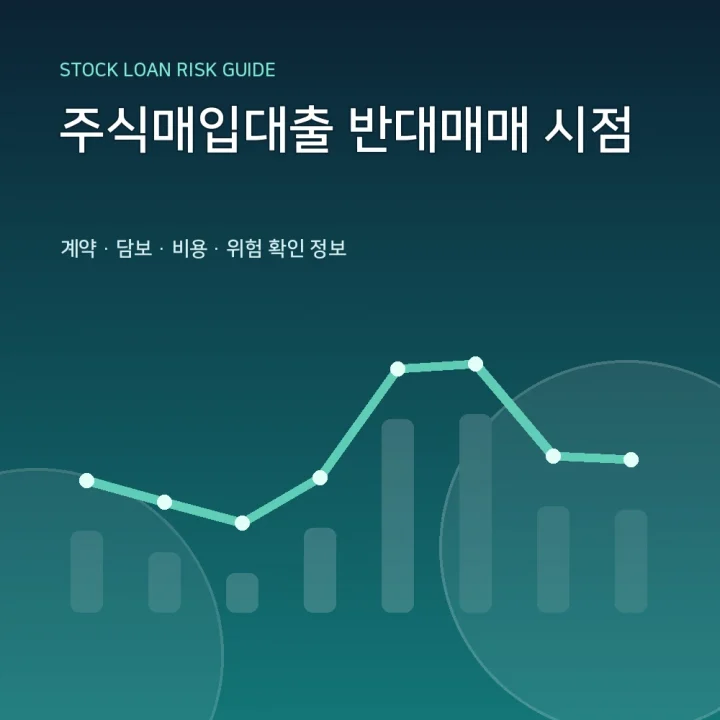 주식매입대출 반대매매 시점